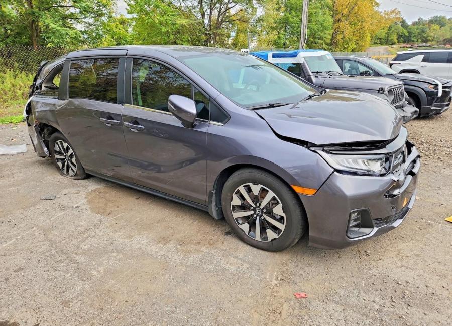 Salvage 2026 Honda Odyssey Exl in Gray