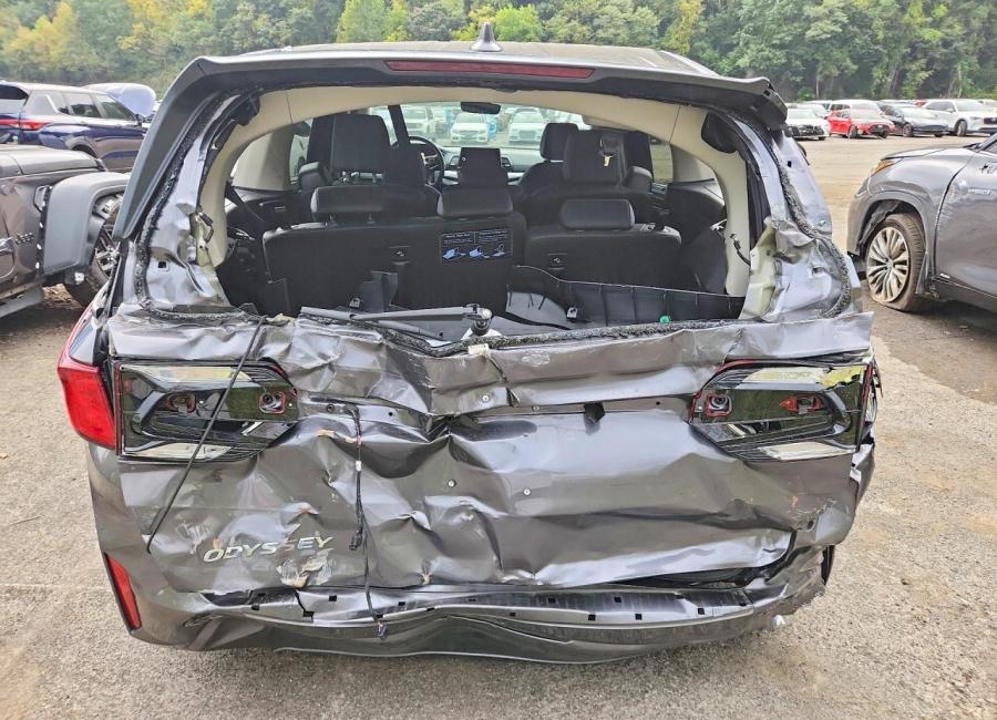 Salvage 2026 Honda Odyssey Exl in Gray