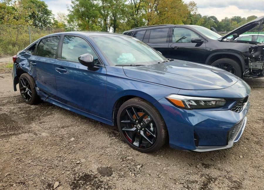 Salvage 2026 Honda Civic Sport in Blue