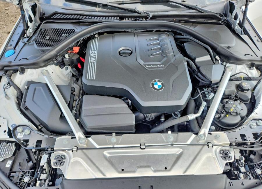 Salvage 2024 Bmw 430i  in White