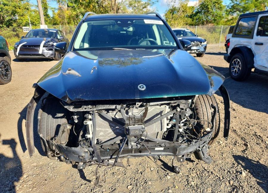 Salvage 2024 Mercedes-benz Gls 450 4matic in Black