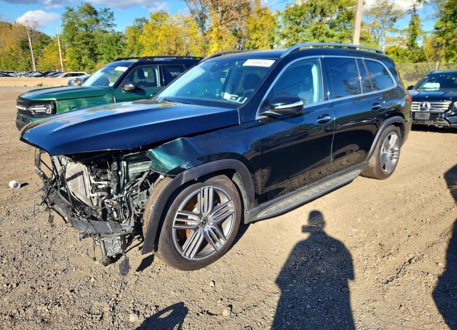 Salvage 2024 Mercedes-benz Gls 450 4matic in Black