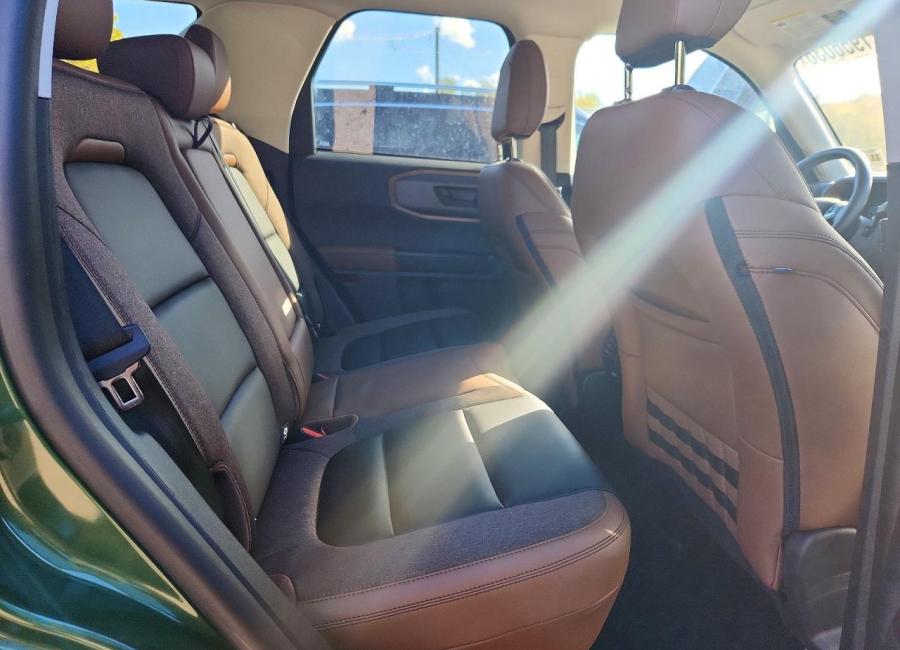 Salvage 2025 Ford Bronco Sport Outer Banks in Green