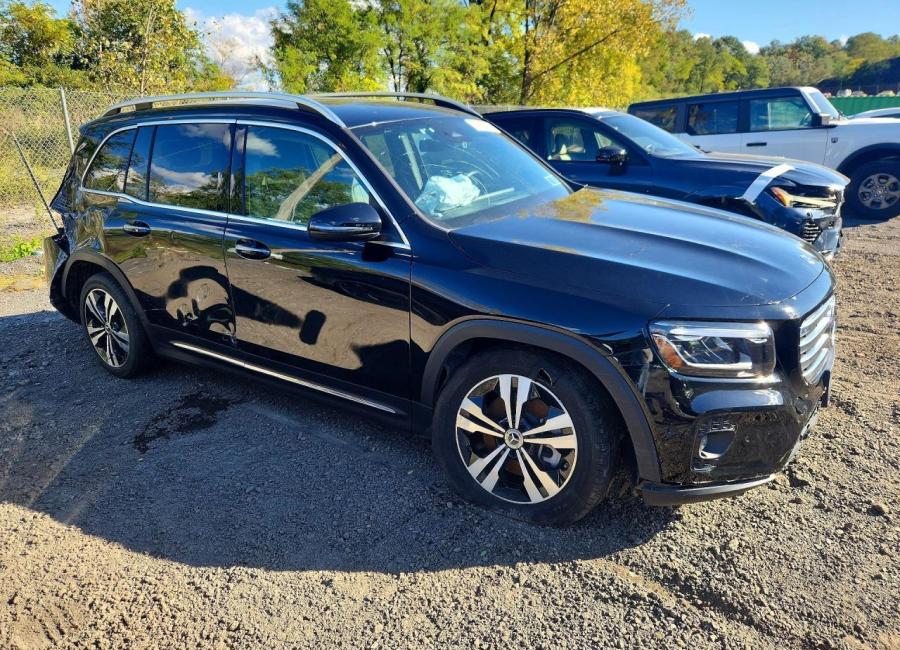 Salvage 2024 Mercedes-benz Glb 250 4matic in Black