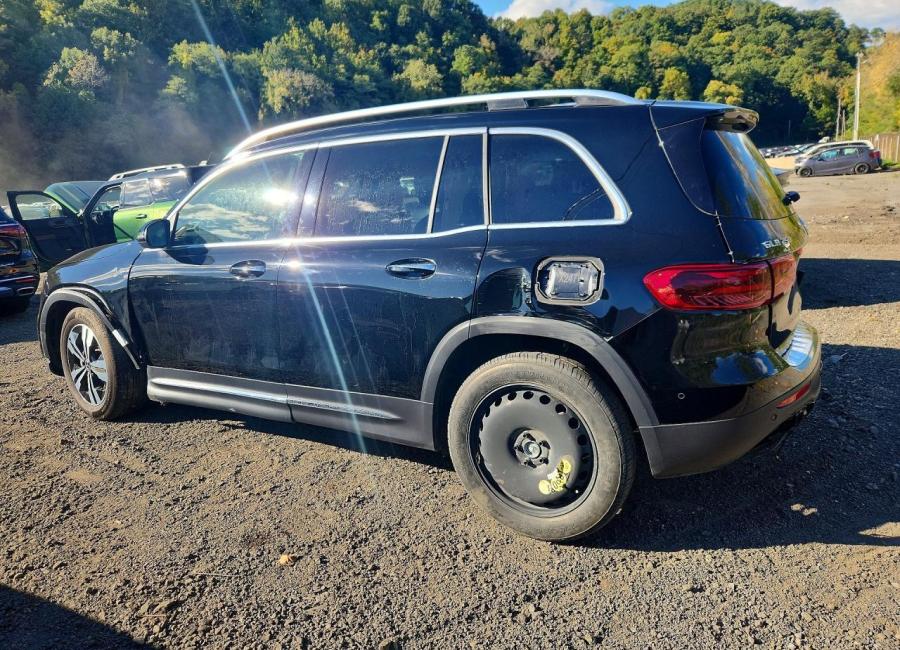 Salvage 2024 Mercedes-benz Glb 250 4matic in Black