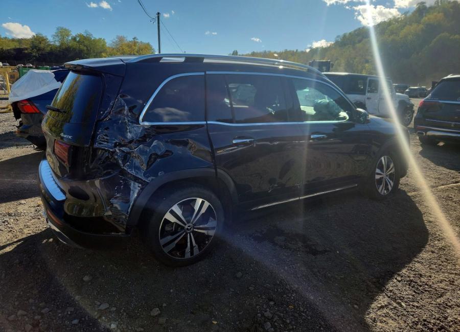 Salvage 2024 Mercedes-benz Glb 250 4matic in Black