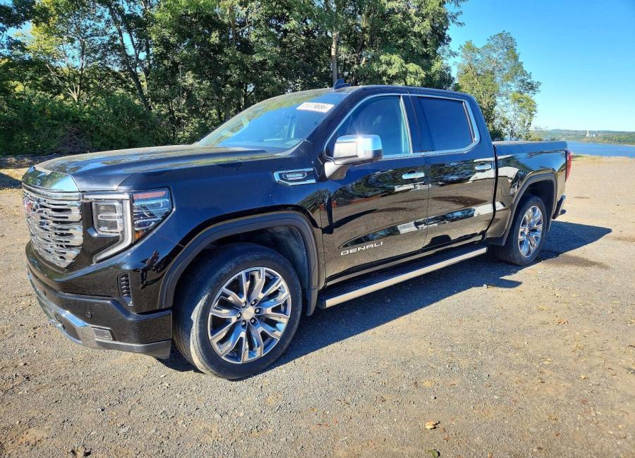 Salvage 2023 Gmc Sierra Denali in Black