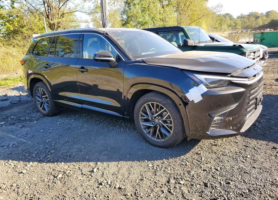 Salvage 2025 Lexus Tx 350  in Black