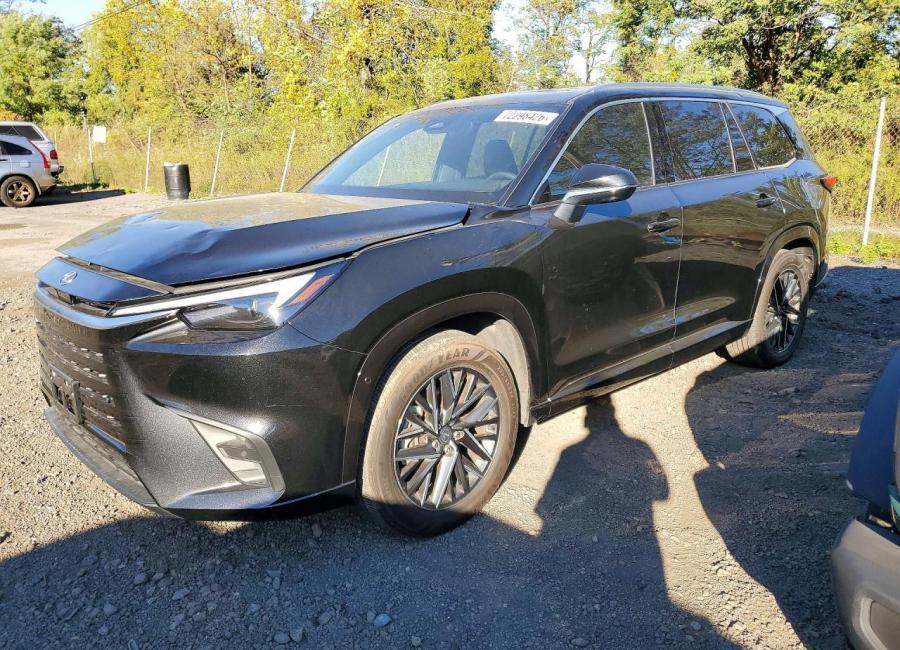 Salvage 2025 Lexus Tx 350  in Black
