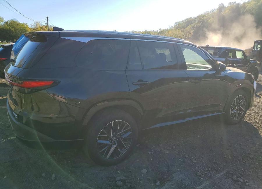 Salvage 2025 Lexus Tx 350  in Black