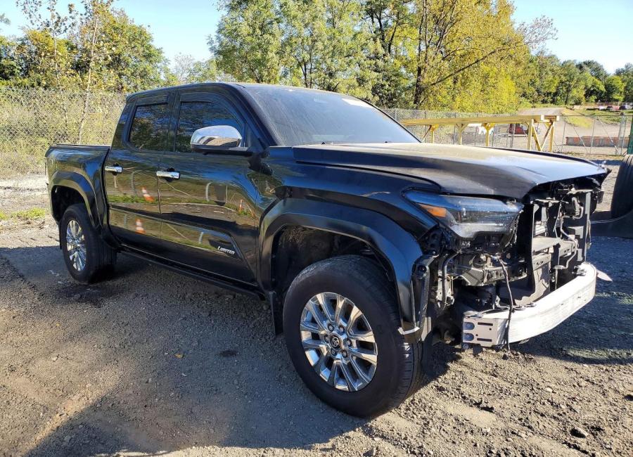 Salvage 2025 Toyota Tacoma Limited in Black