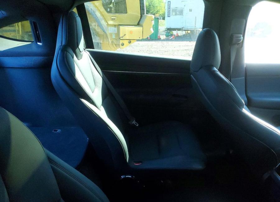 Salvage 2025 Tesla Model X  in Silver