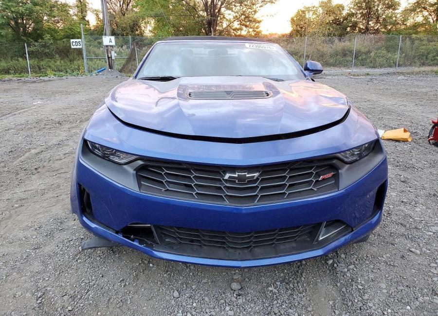 Salvage 2023 Chevrolet Camaro Lt1 in Blue
