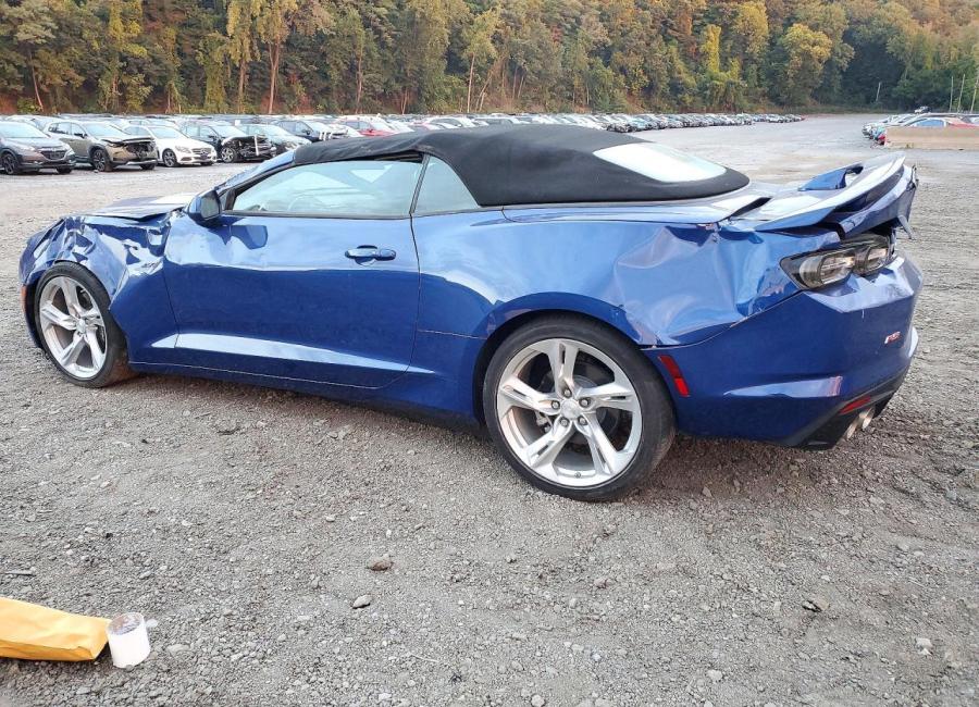 Salvage 2023 Chevrolet Camaro Lt1 in Blue