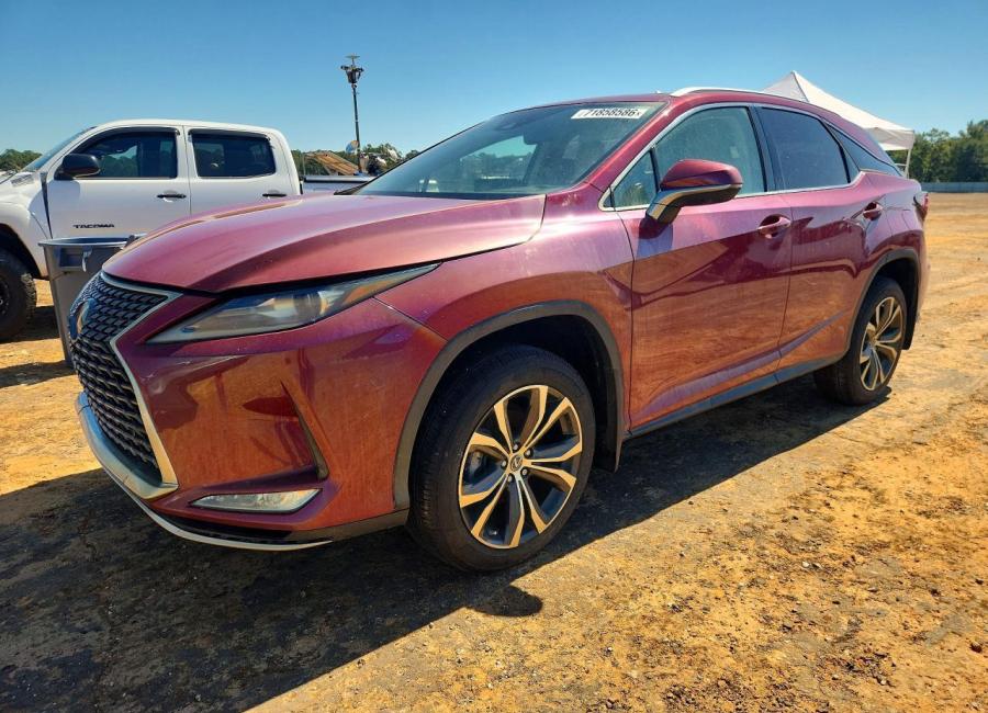 Salvage 2022 Lexus Rx 350  in Red