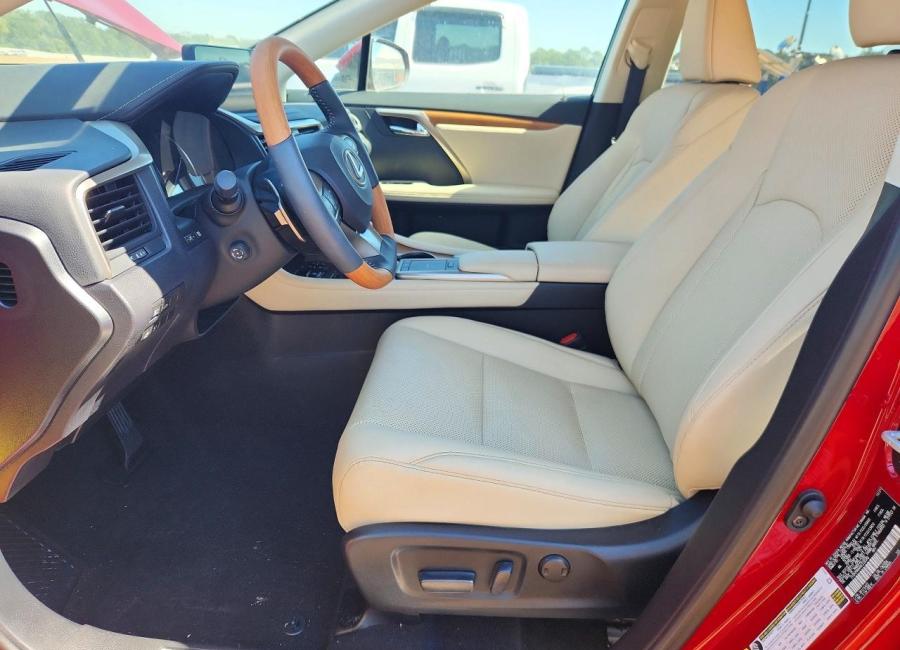 Salvage 2022 Lexus Rx 350  in Red