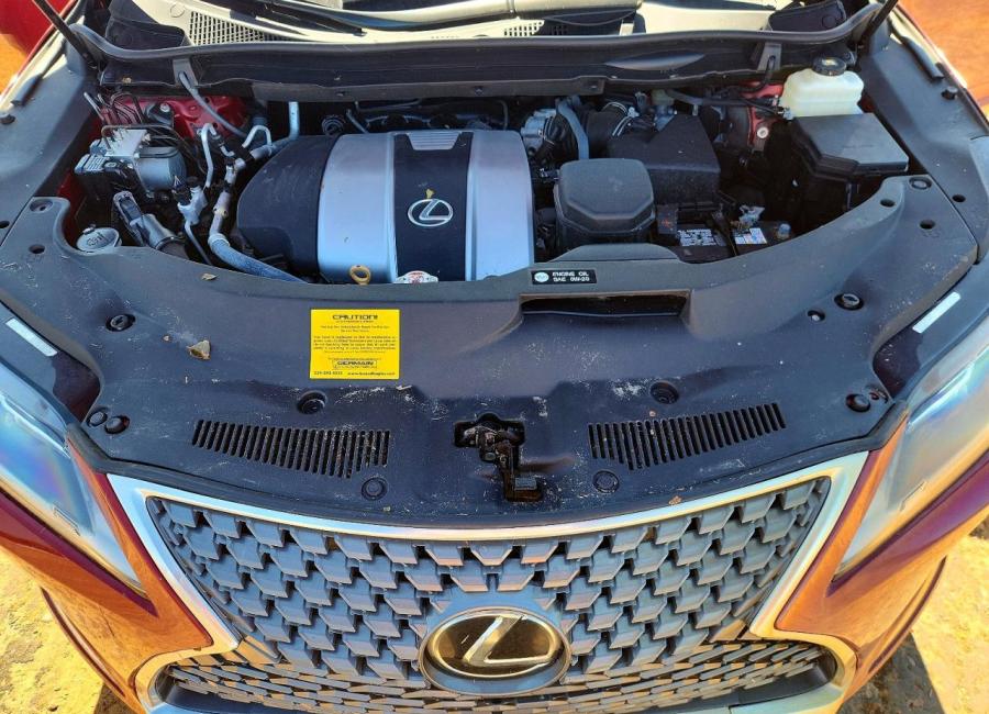 Salvage 2022 Lexus Rx 350  in Red