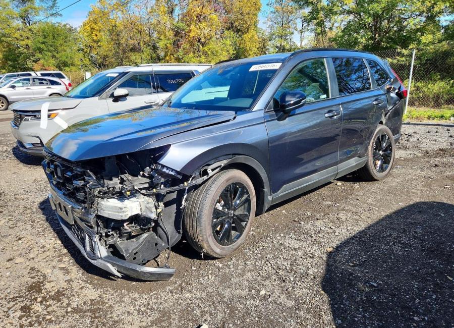 Salvage 2026 Honda Cr-v Sport Touring in Gray