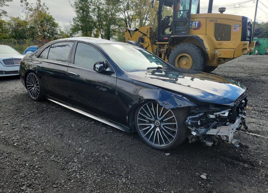 Salvage 2023 Mercedes-benz S 580 4matic in Black