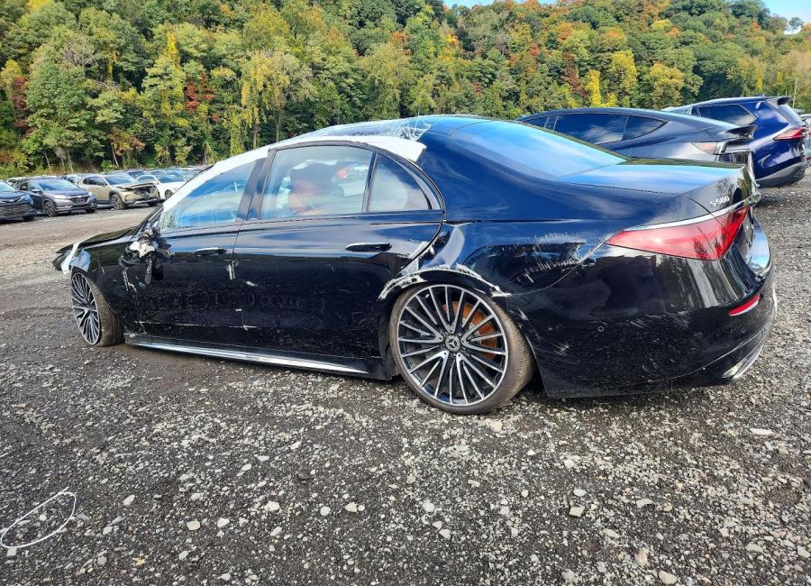 Salvage 2023 Mercedes-benz S 580 4matic in Black