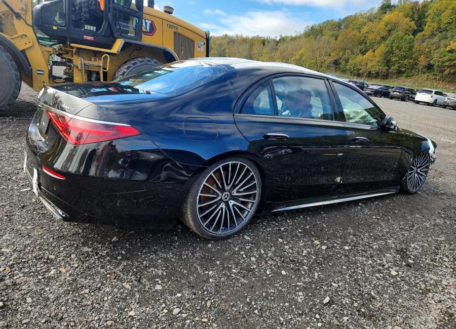 Salvage 2023 Mercedes-benz S 580 4matic in Black