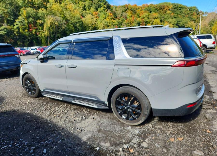 Salvage 2024 Kia Carnival Prestige in Gray