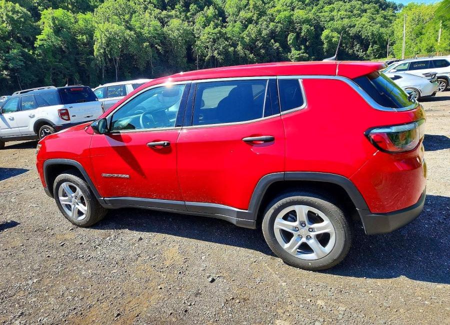Salvage 2024 Jeep Compass Sport in White