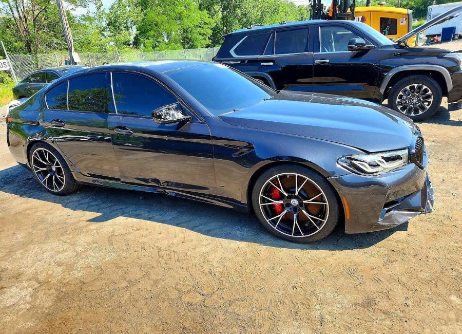 Salvage 2023 Bmw M5 Competiton in Black