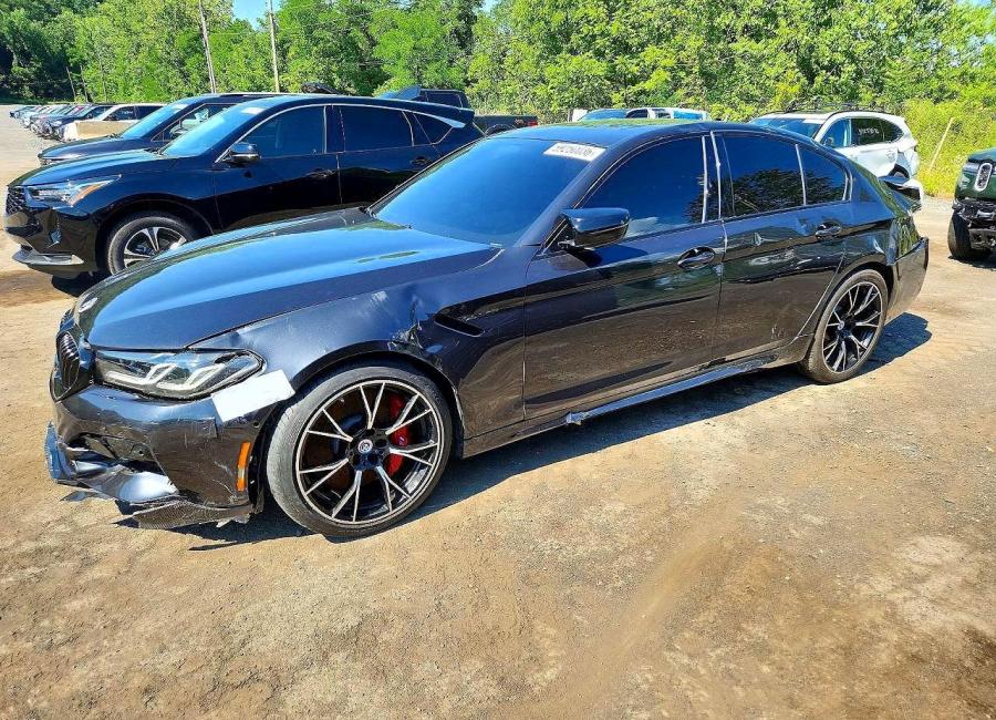 Salvage 2023 Bmw M5 Competiton in Black