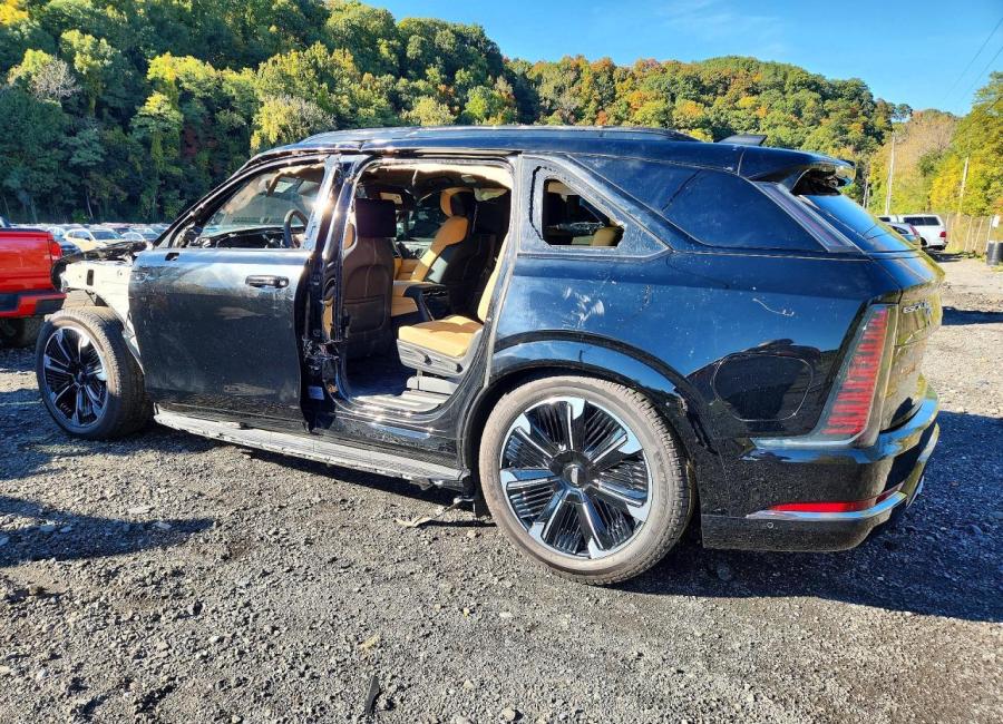 Salvage 2025 Cadillac Escalade Iq Sport-2 in Black