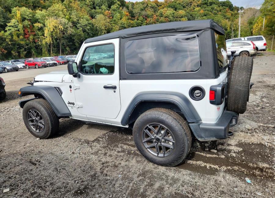Salvage 2026 Jeep Wrangler Sport in White