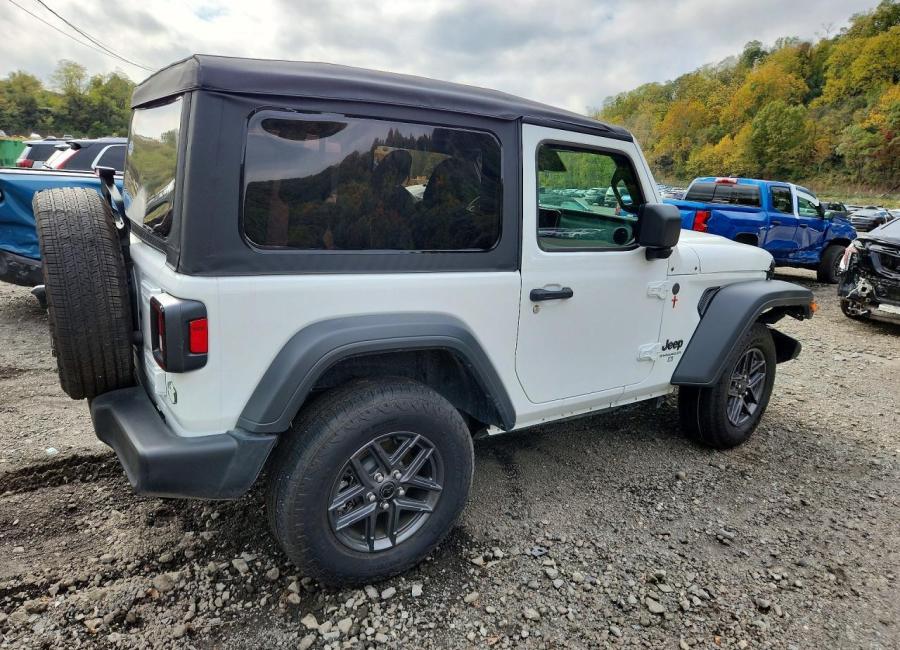 Salvage 2026 Jeep Wrangler Sport in White