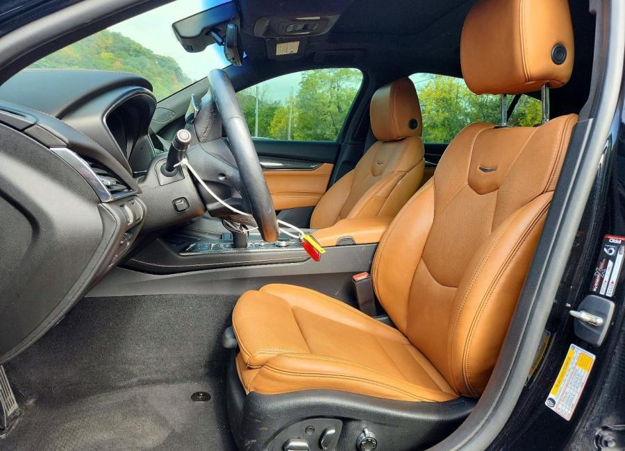 Salvage 2023 Cadillac Ct5-v  in Black