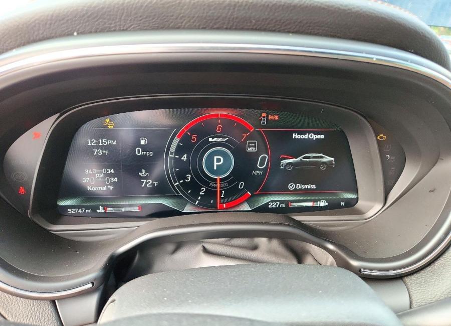 Salvage 2023 Cadillac Ct5-v  in Black