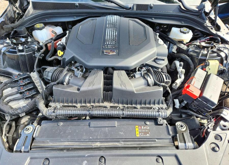 Salvage 2023 Cadillac Ct5-v  in Black