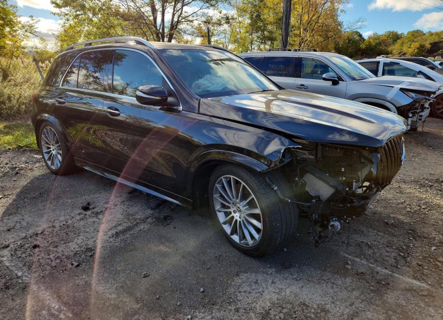 Salvage 2026 Mercedes-benz Gle 580 4matic in Black