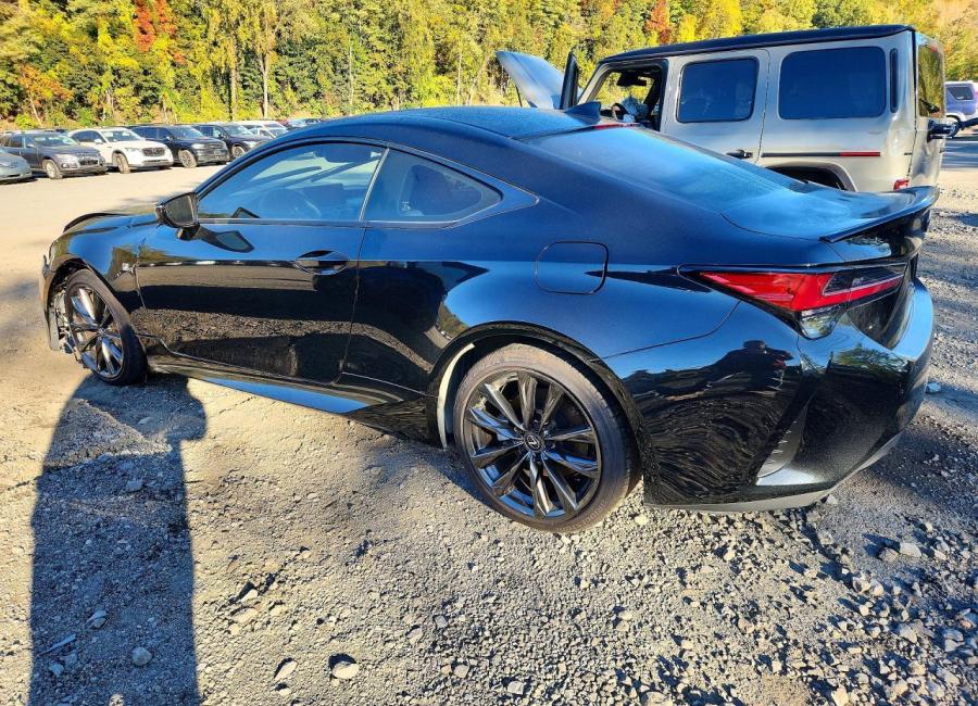 Salvage 2025 Lexus Rc 350  in Black