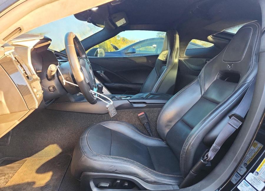 Salvage 2016 Chevrolet Corvette Z51 3lt in Black