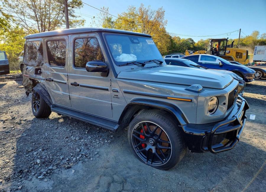 Salvage 2025 Mercedes-benz G 63 Amg in Gray