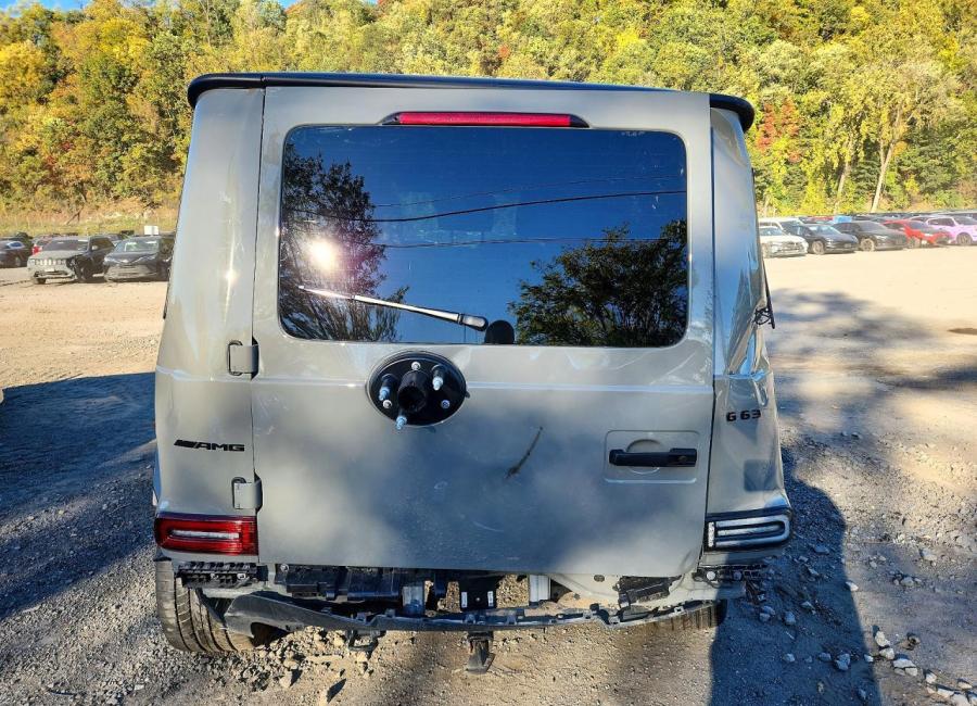 Salvage 2025 Mercedes-benz G 63 Amg in Gray