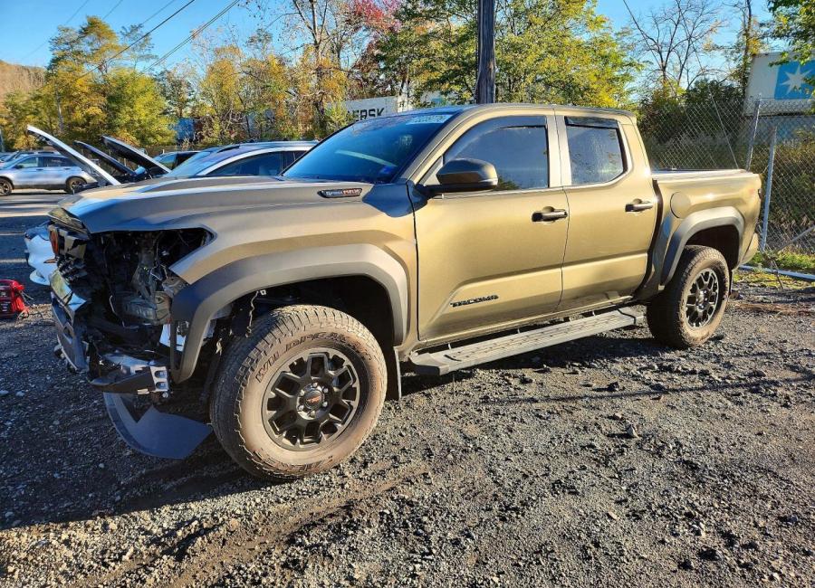 Salvage 2025 Toyota Tacoma Trd in Brown