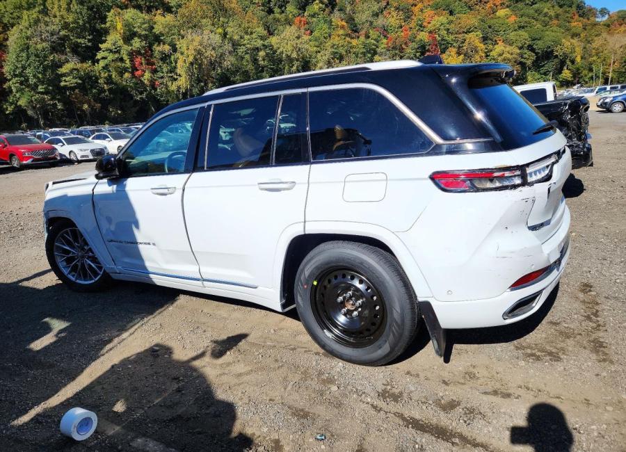 Salvage 2023 Jeep Grand Cherokee Summit in White