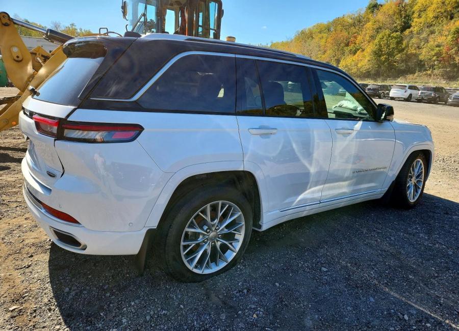 Salvage 2023 Jeep Grand Cherokee Summit in White
