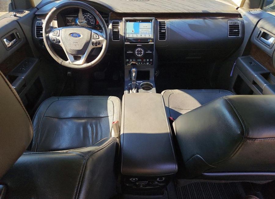 Salvage 2018 Ford Flex  in Blue