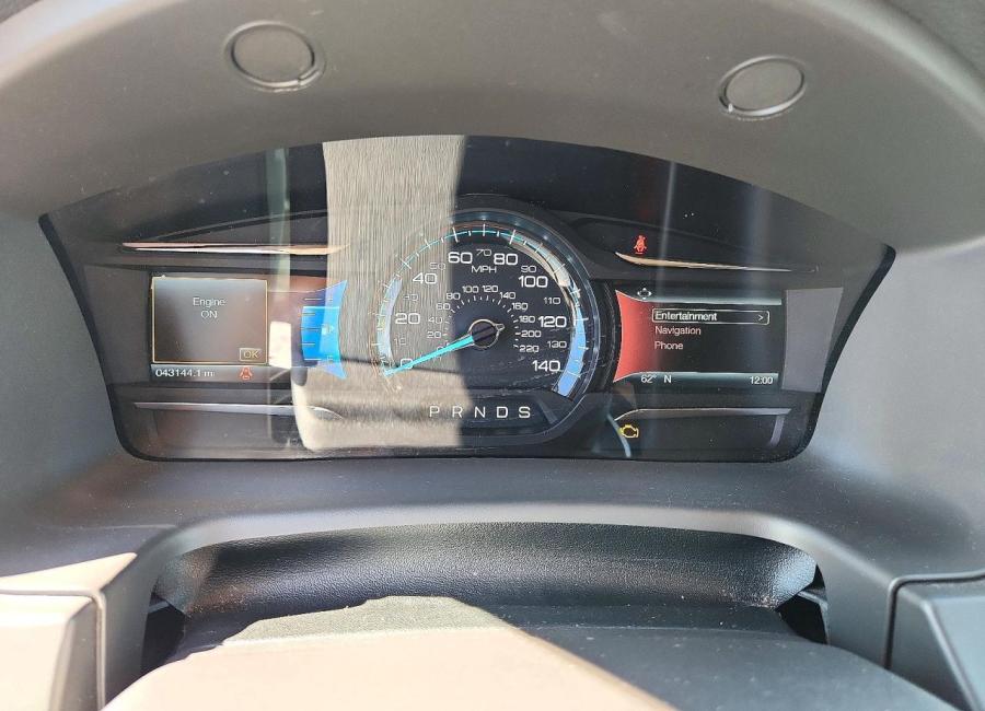 Salvage 2018 Ford Flex  in Blue