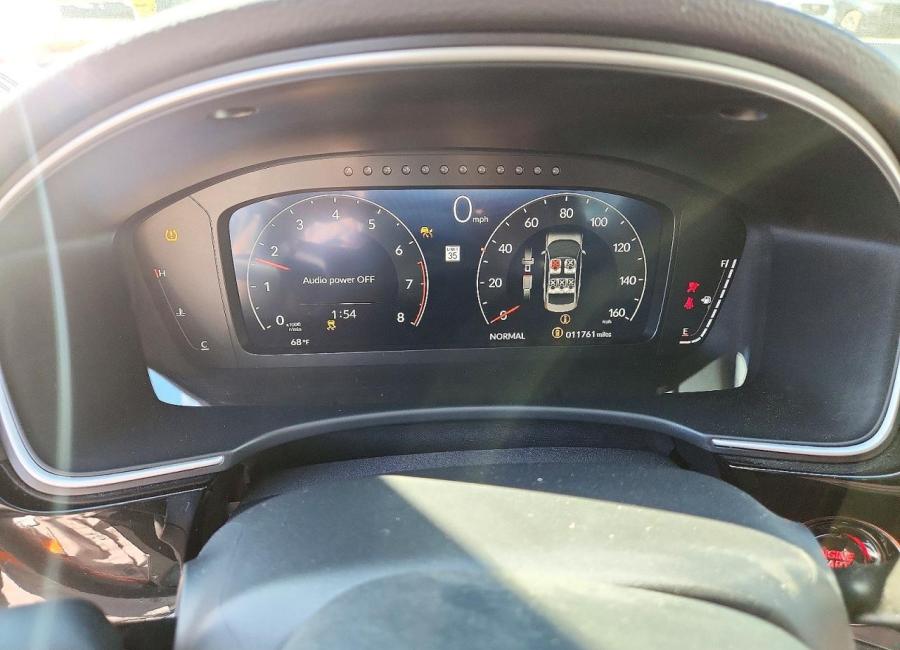 Salvage 2025 Honda Civic Si in White
