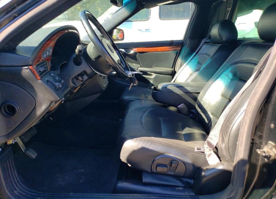 Salvage 2003 Cadillac Commercial Hearse in Black