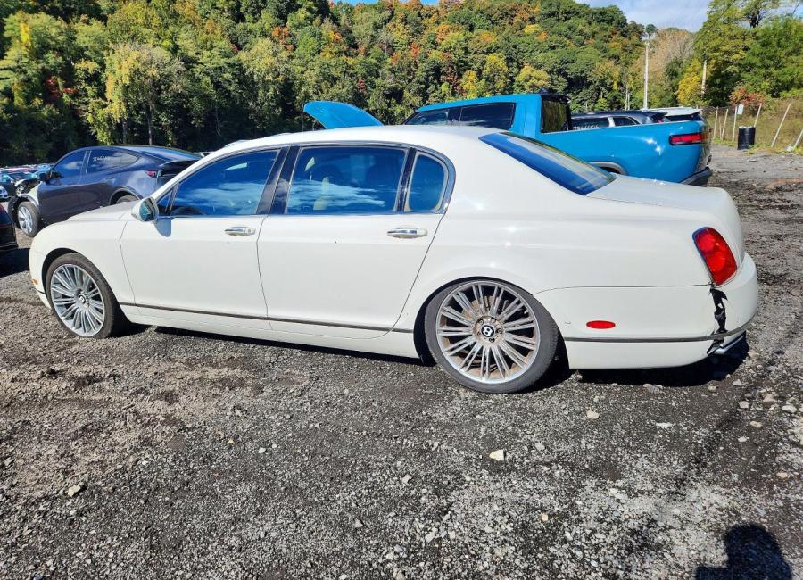 Salvage 2013 Bentley Continental Flying Spur Speed in White