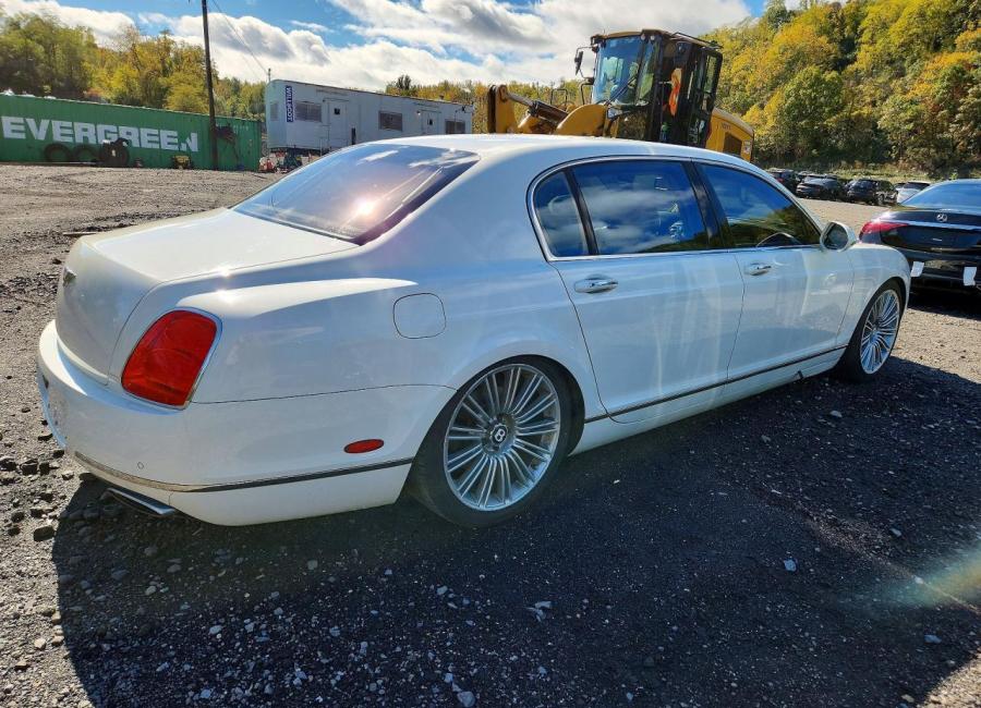 Salvage 2013 Bentley Continental Flying Spur Speed in White