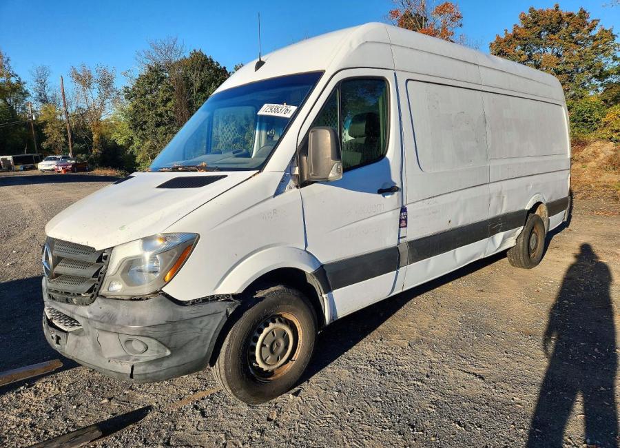 Salvage 2016 Mercedes Benz Sprinter  in White
